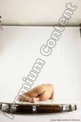 Nude Woman White Sitting poses - ALL Slim long brown Sitting poses - simple Multi angle poses Pinup